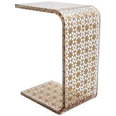 C Resin Side Table, Contemporary Side Table 10