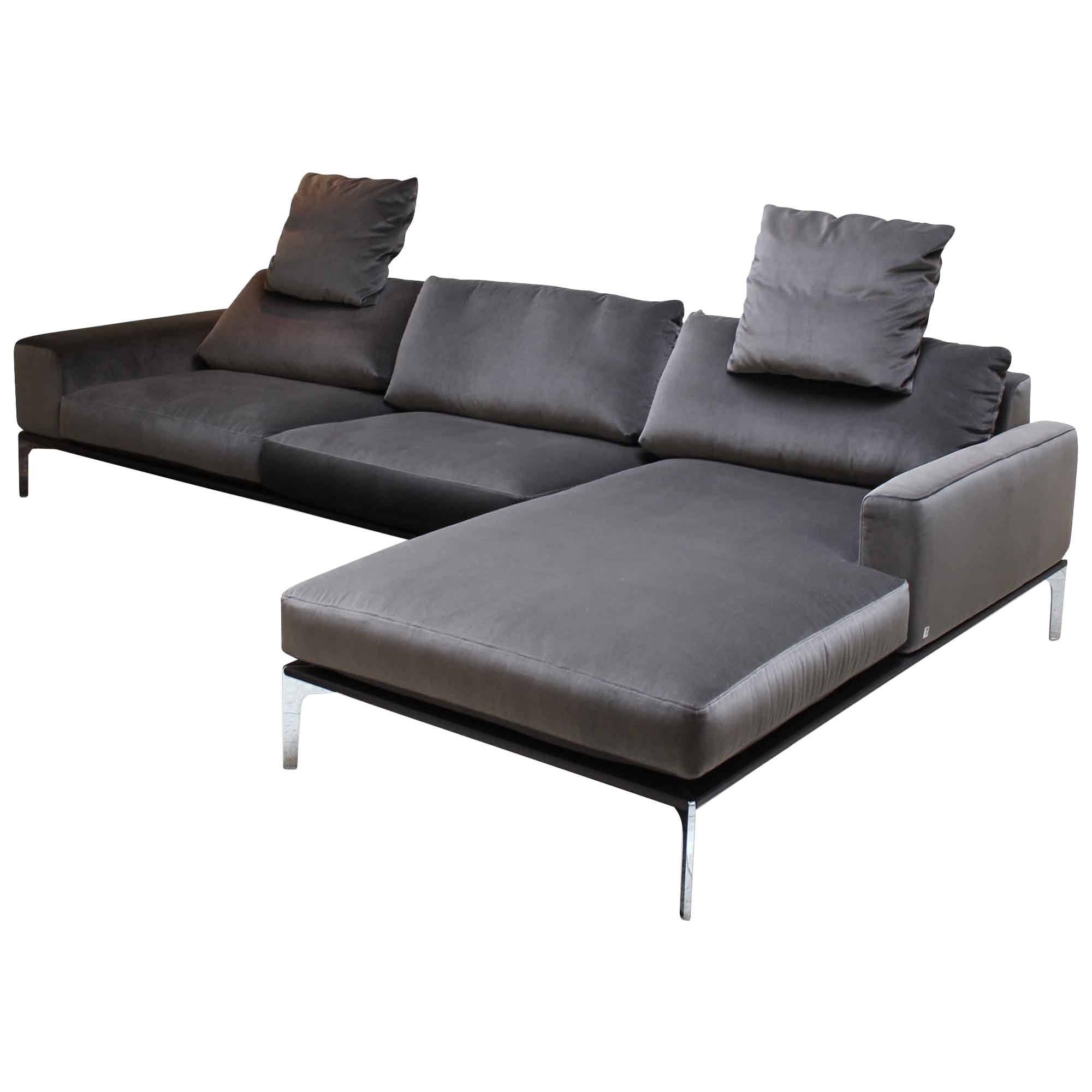 Corner Sofa Spirit by German Manufacturer Bielefelder Werkstätten For Sale