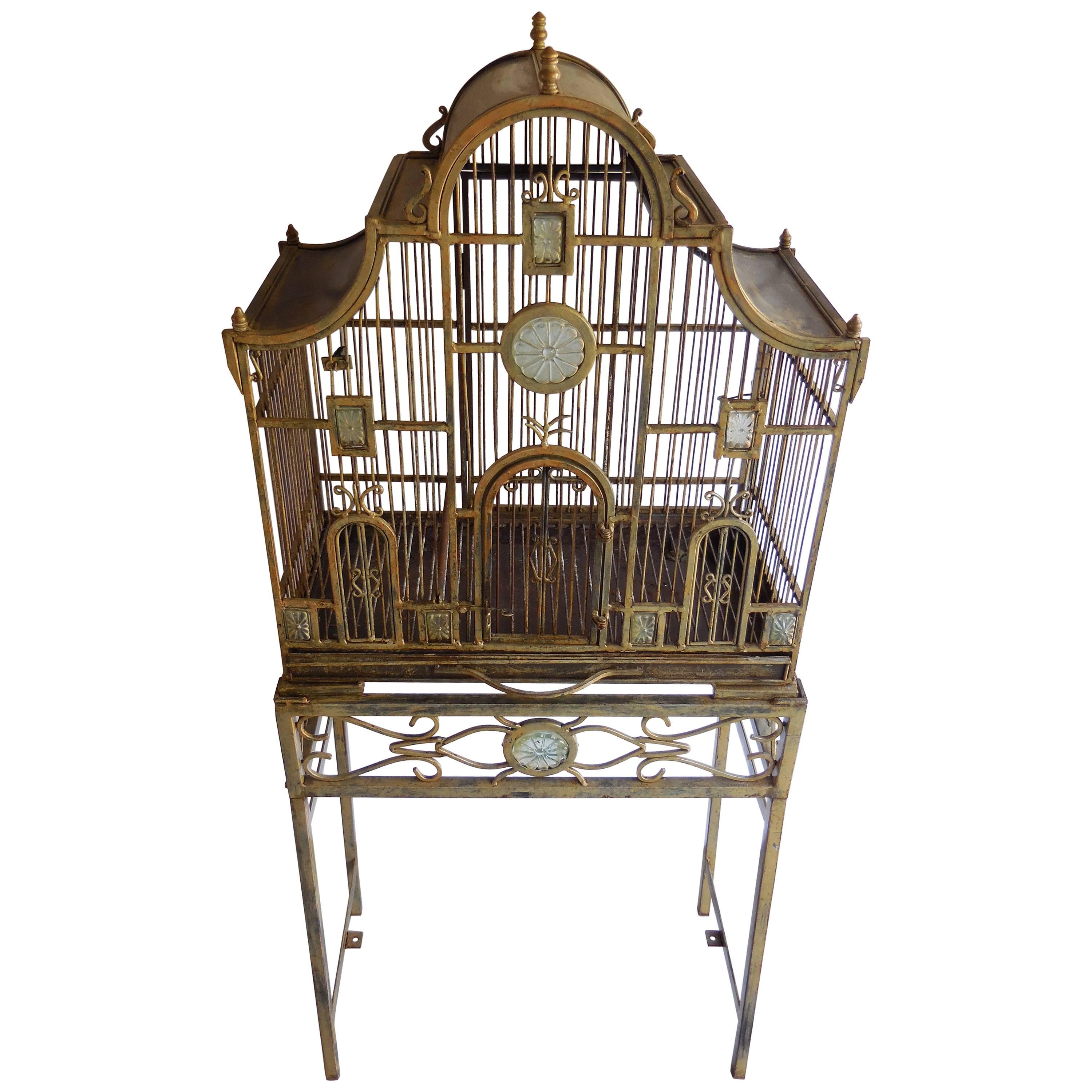 1920s English Birdcage For Sale