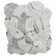 "Accumulated Roads" Mosaic by Toyoharu Kii 1
