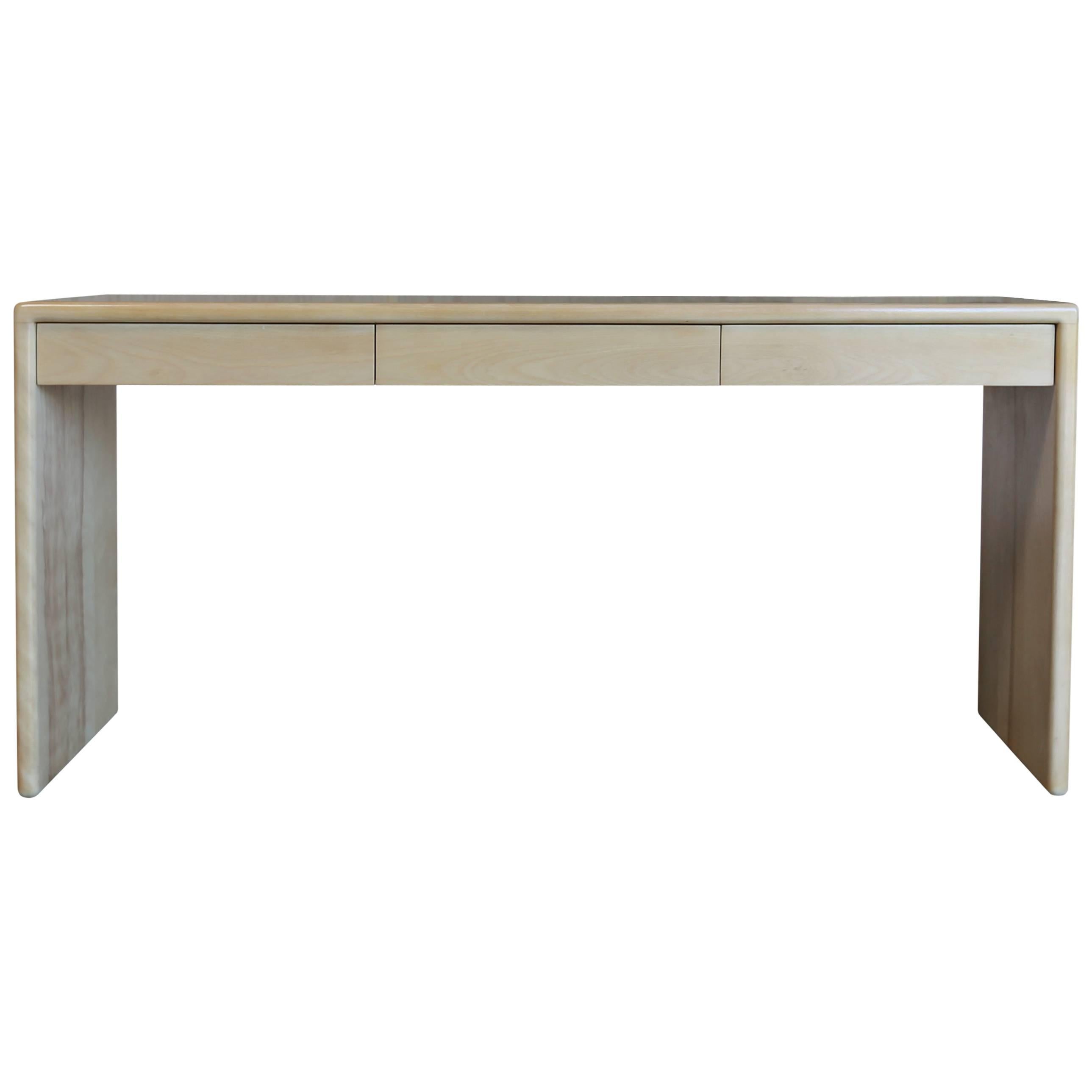 Solid Wood Console Table by Gerald McCabe