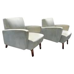 Chic Pair of Art Deco Club / Lounge Chairs 4