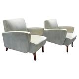 Chic Pair of Art Deco Club / Lounge Chairs