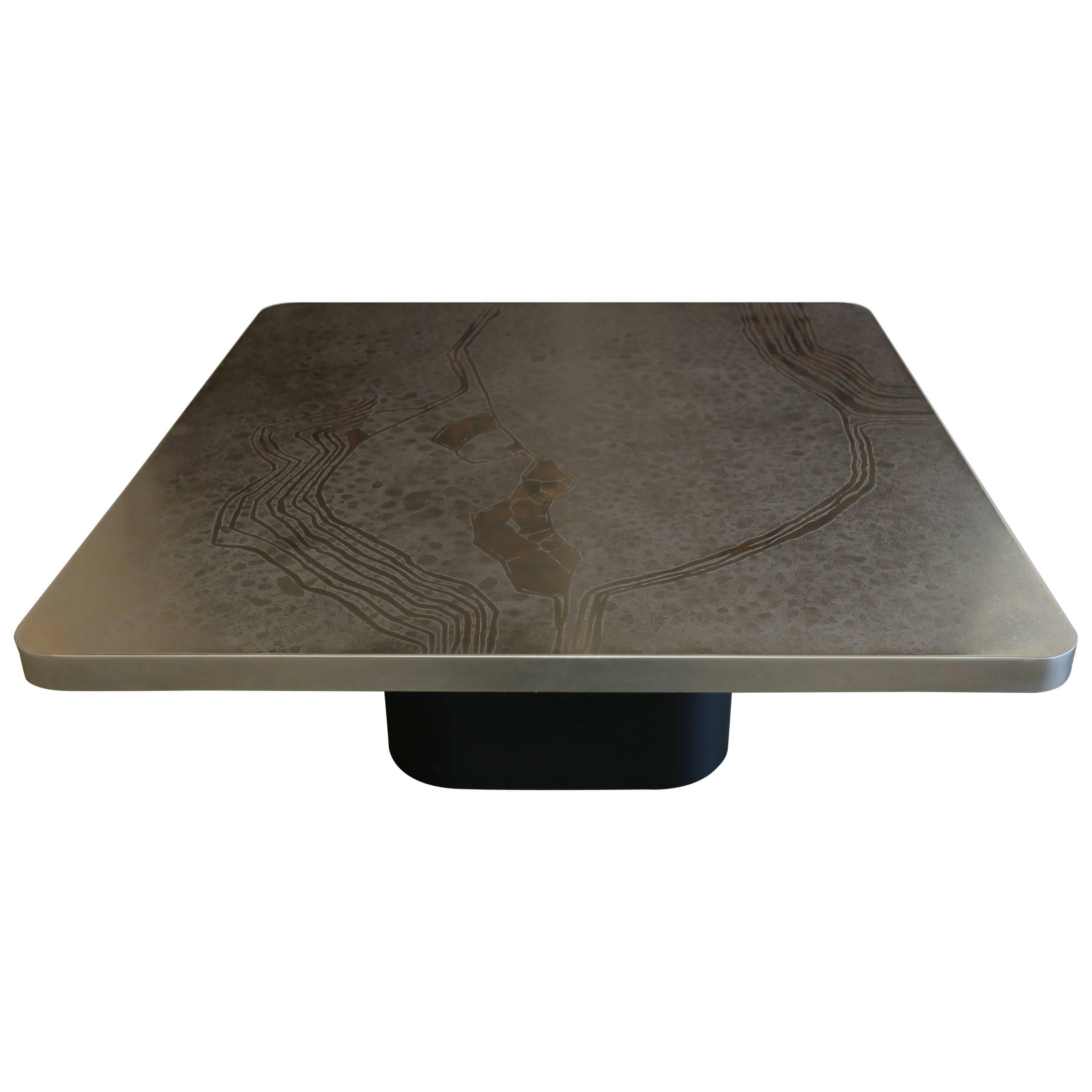 Etched Heinz Lilienthal Coffee Table