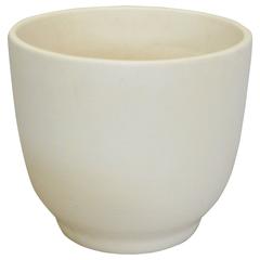 Matte White California Modern Planter Pot by Gainey Ceramic