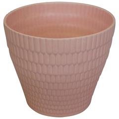 Vintage Dorothy Draper Style Pink Planter Pot