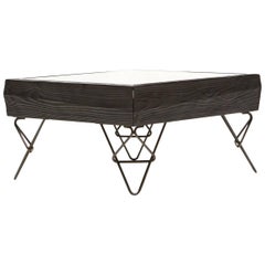 Bowline Ebonized Coffee Table - In Stock