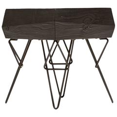 Bowline Ebonized Side Table 11