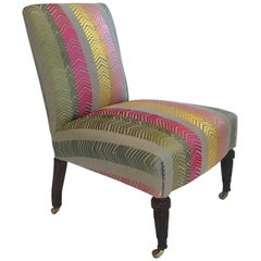 Early 20th Century English Square Back Side Chair
