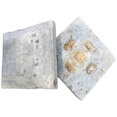 Chinese Antique Inscribed "Dragon & Phoenix" Stone Box, Qing Dynasty 1644-1912 10