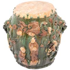 Chinese Peony Garden Stool 6