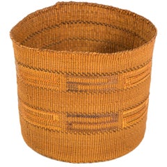 Antique Native American Tlinget Small Basket