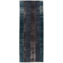 Nice Looking Retro Overdyed Rug