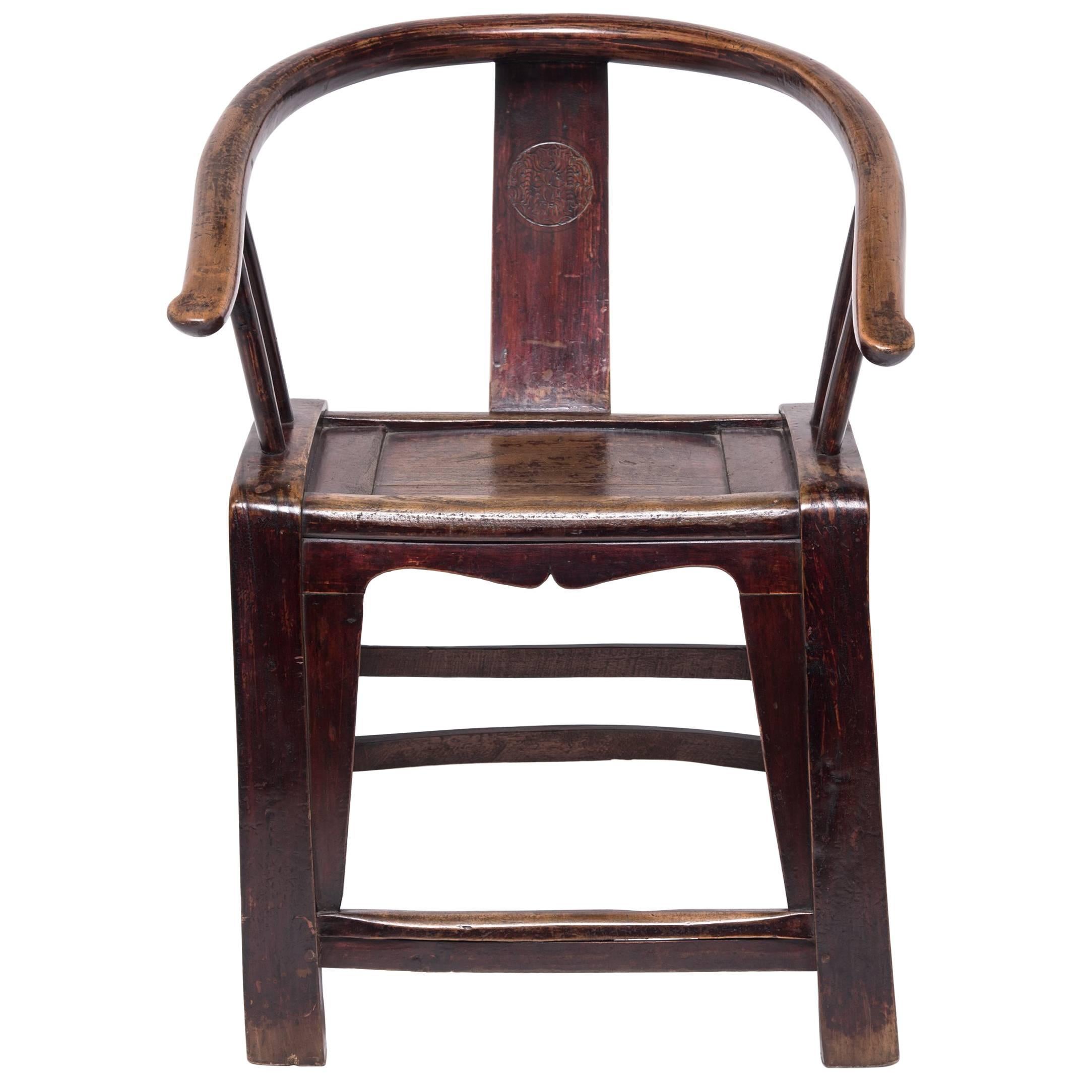 Chinese Provincial Roundback Chair
