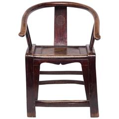 Chinese Provincial Roundback Chair