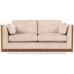 Milo Baughman Rosewood Case Settee 9