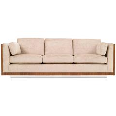 Milo Baughman Rosewood Case Sofa