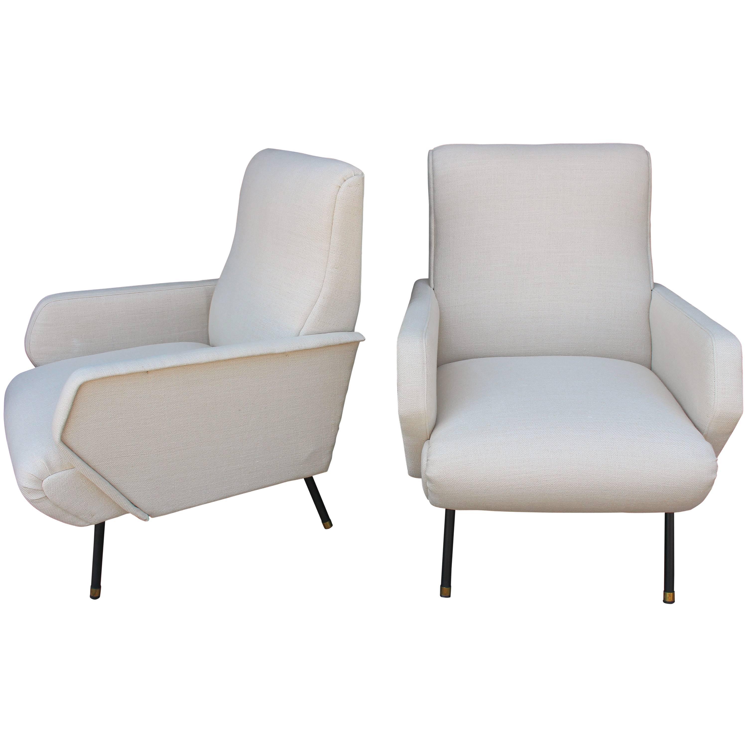 1950s Italian Pair of Chairs