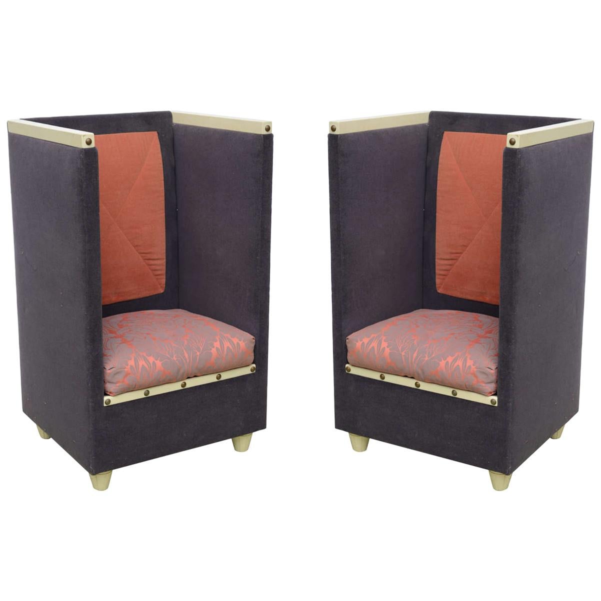 Ronn Jaffe’s Limited Edition Iconic Pair Throne Chairs For Sale