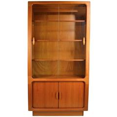 Dyrlund Danish Modern Vitrine Chine Cabinet