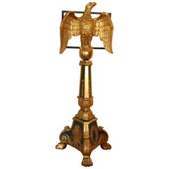 Antique Empire Giltwood Easel