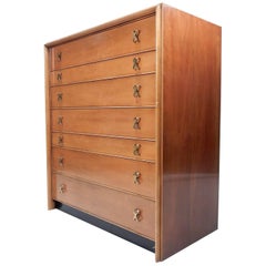 Original Paul Frankl Design for Johnson Furniture Seven-Drawer Chest