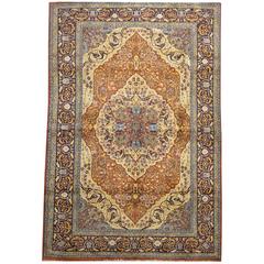 Tabriz Rug Hadji Jalili Colors, Classic Design