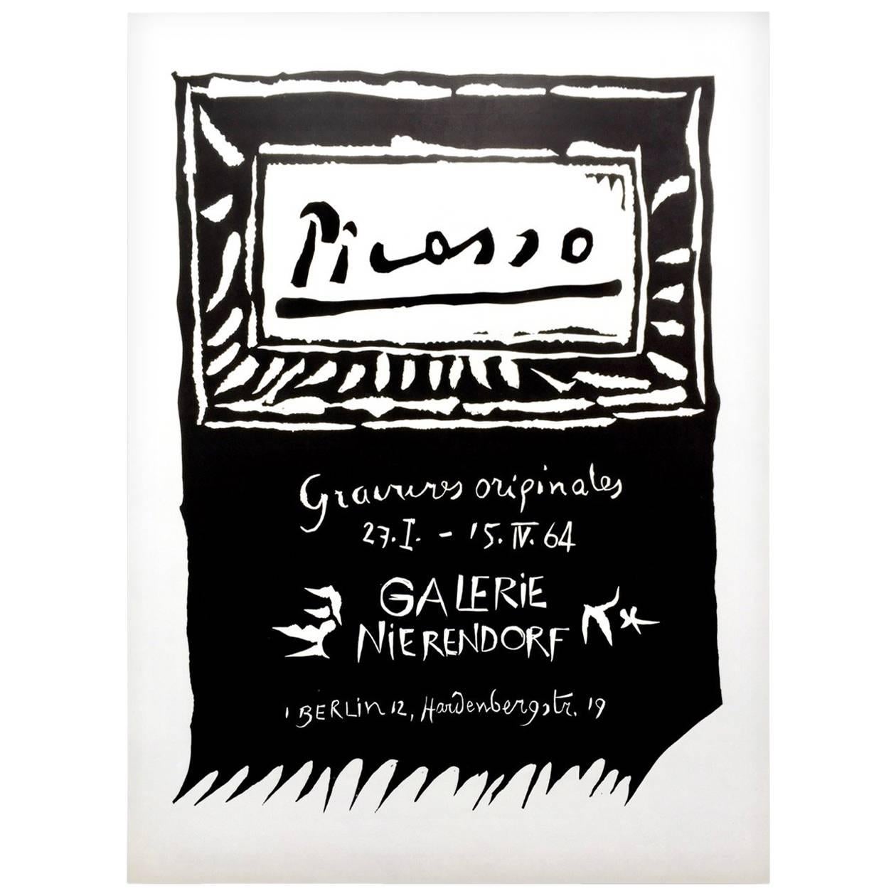 Pablo Picasso, Gravures Originales Linocut, 1964 For Sale