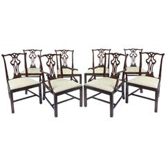 Set of Eight Dining Chairs