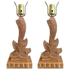 Pair of 1940s American Heifetz Table Lamps 10