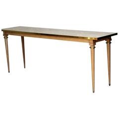 Classical Hollywood Regency Console Table