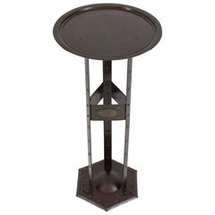 Vienna Secession Hugo Berger Goberg Pedestal Table, 1900s