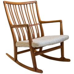 Retro Hans Wegner ML-33 Rocker for Mikael Laursen