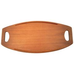 Danish Mid-Century Vintage Teak Tray by Jens Quistgaard for Dansk Design, 1960s