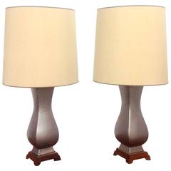 Two Gerald Thurston Table Lamps for Lightolier, 1960s 8