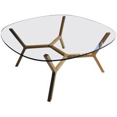 Casey Lurie Studio Contemporary "Stick" Coffee Table in White Oak 9