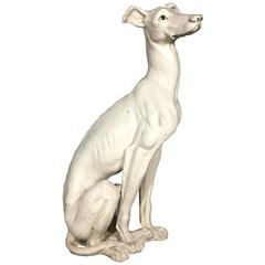 Composite Figure of a Greyhound, Hollywood Regency Style