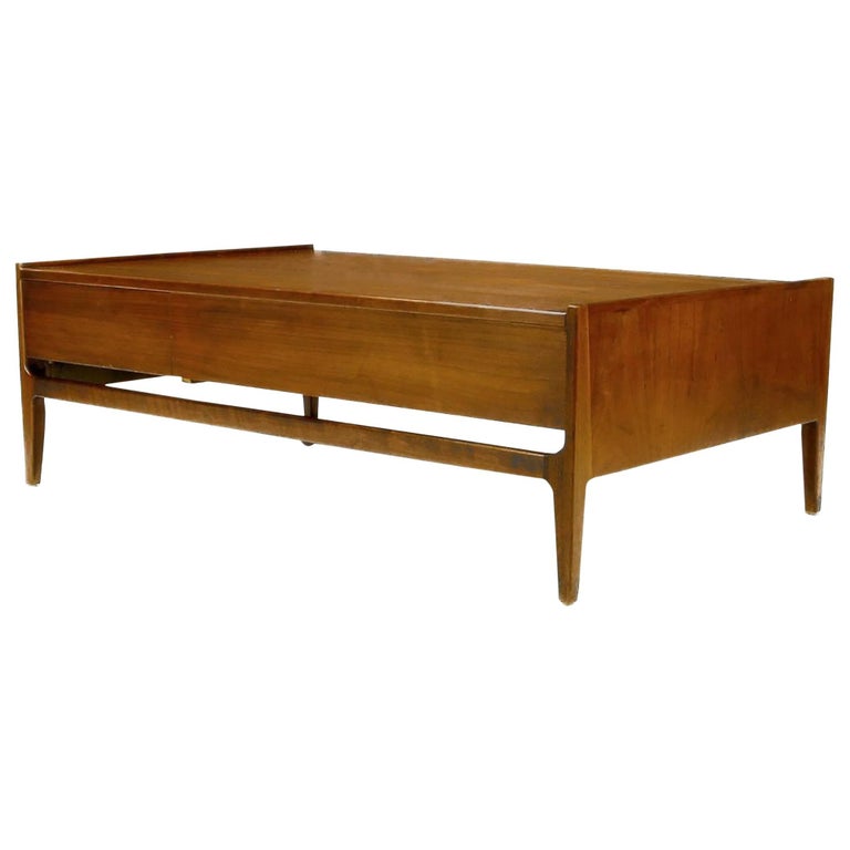 Richard Thompson for Glenn of California Walnut Coffee Table at 1stDibs