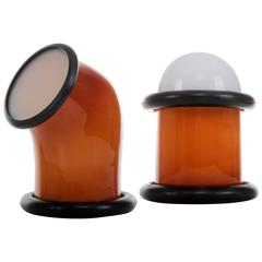 Epoke 1 + Epoke 3, Set of Glass Lights by Michael Bang, Holmegaard, 1975 3