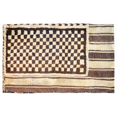 Bold Early 20th Century Gabbeh Grain Bag