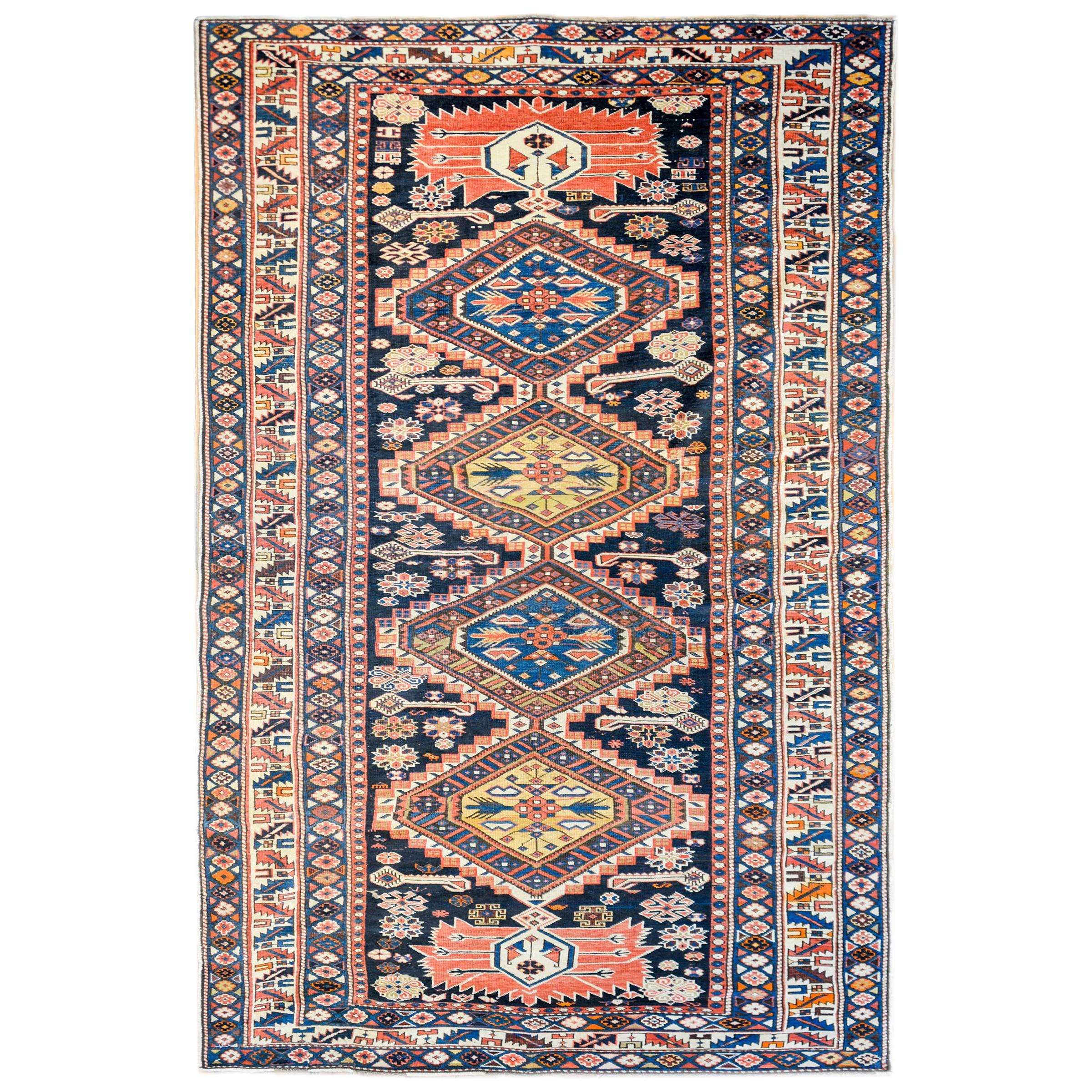 Amazing Early 20th Century Shriven Rug For Sale