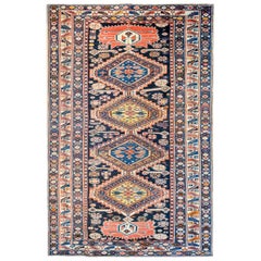 Antique Amazing Early 20th Century Shriven Rug