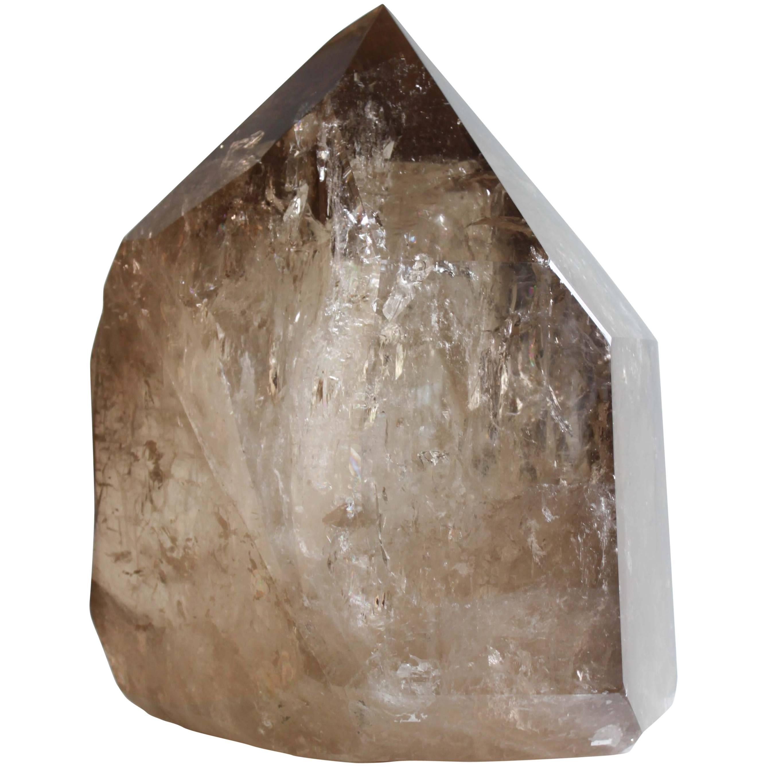 Large Smoky Quartz "Glacier" Crystal For Sale