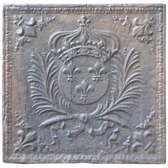 17th-18th Century 'Arms of France' Fireback