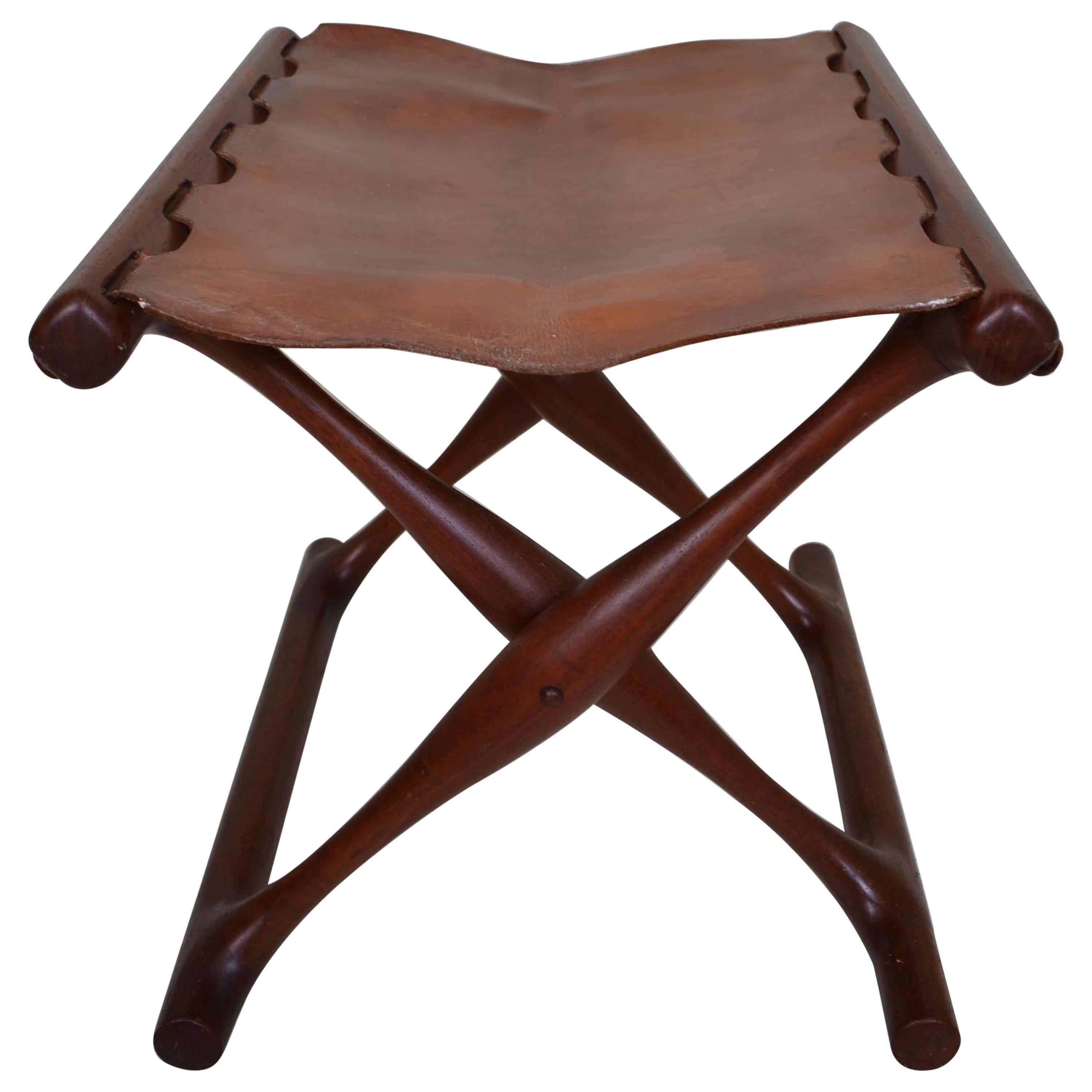 Poul Hundevad 'Guldhoj' Stool, Denmark, circa 1965 For Sale