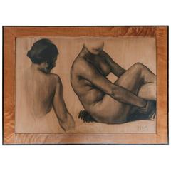 20th Century Drawing by René De Pauw