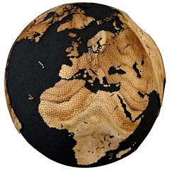 Wooden Globe, Thousand Holes by Bruno Helgen