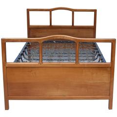 Vintage COTSWOLD Walnut  Bed Fred Gardiner