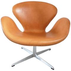 Early Edition Swan Chair by Arne Jacobsen for Fritz Hansen, Denmark, 1967