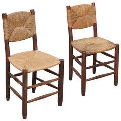 Pair of Charlotte Perriand Chairs, circa 1950 11